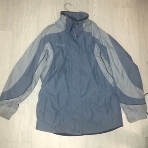 Columbia Baby Blue Used Spot Coat